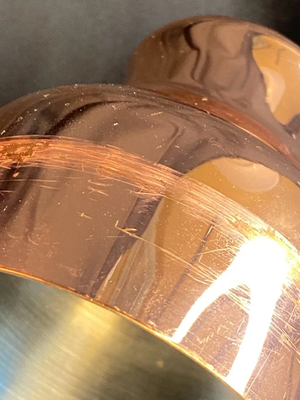 VonShef Rose-Copper Etched Parisian Cocktail Shaker